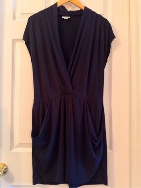 Sweet Storm Navy tunic or Y2K mini dress, size L